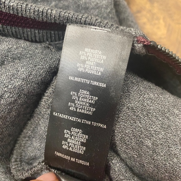 Ted Baker men’s Bomber Jacket full zip grey size 4 - Picture 8 of 10